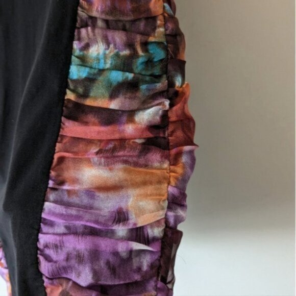 Minkpink multicoloured abstract print sleeveless bodycon mini dress - Picture 4 of 6